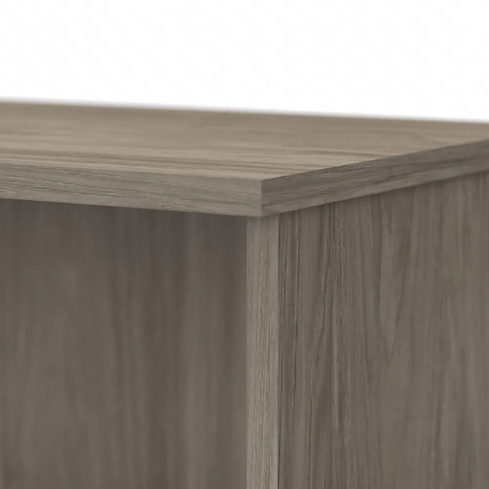 Bookcases*Bush Business Furniture 29"H 2-Shelf Bookcase with Adjustable Shelf, Modern Hickory (BK3036MH)
