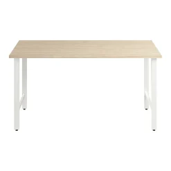Office Desks*Bush Business Furniture Hustle 60"W Computer Desk with Metal Legs, Natural Elm (HUD160NE)