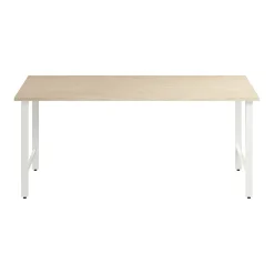 Office Desks*Bush Business Furniture Hustle 72"W Computer Desk with Metal Legs, Natural Elm (HUD272NE)