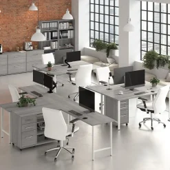 File Cabinets*Bush Business Furniture Hustle 2 Drawer Lateral File Cabinet, Platinum Gray (HUF130PG)