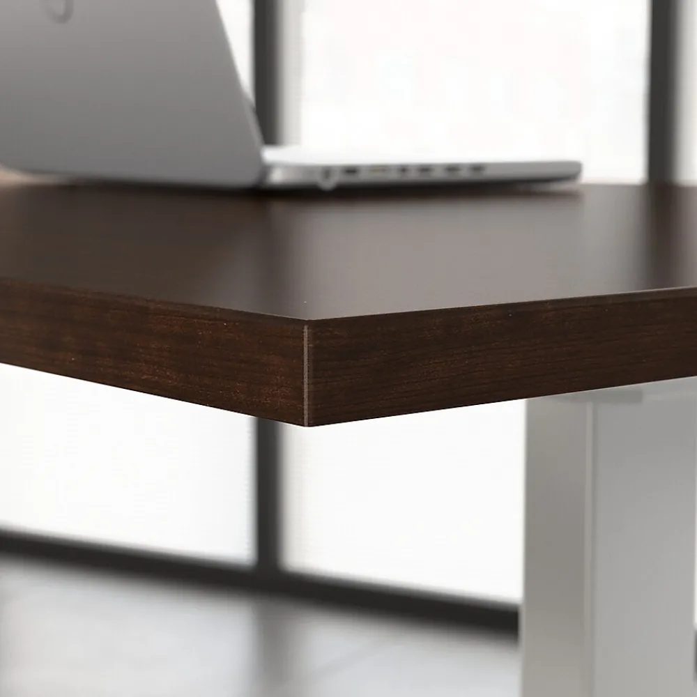 Standing Desks*Bush Business Furniture Move 60 Series 48"W Electric Height Adjustable Standing Desk, Mocha Cherry (M6S4824MRSK)