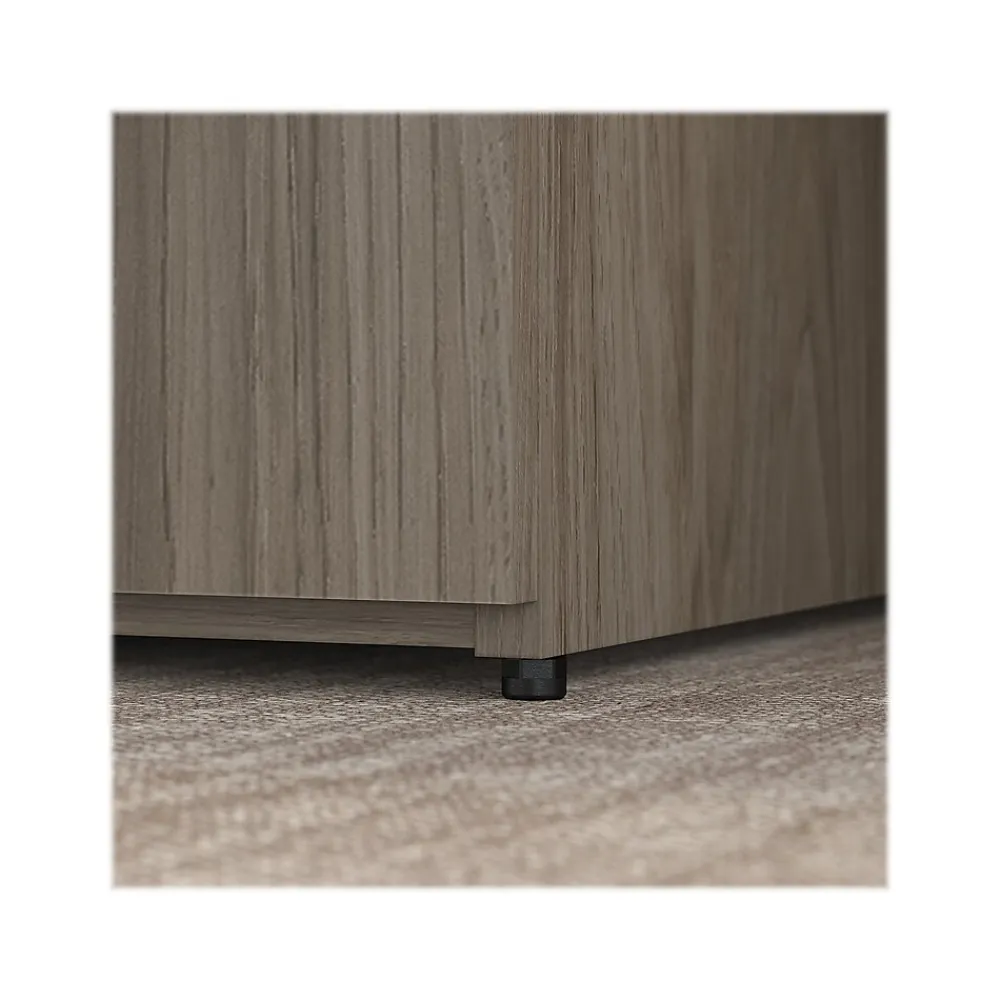 Storage Cabinets*Bush Business Furniture Office 500 29.82" Storage Cabinet with Two Shelves, (OFS136MHSU) Modern Hickory