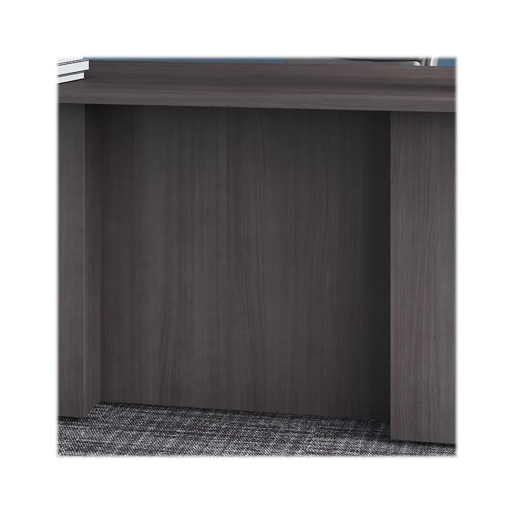 L-Desks*Bush Business Furniture Office 500 72"W L Shaped Executive Desk with Drawers, (OF5004SGSU) Storm Gray
