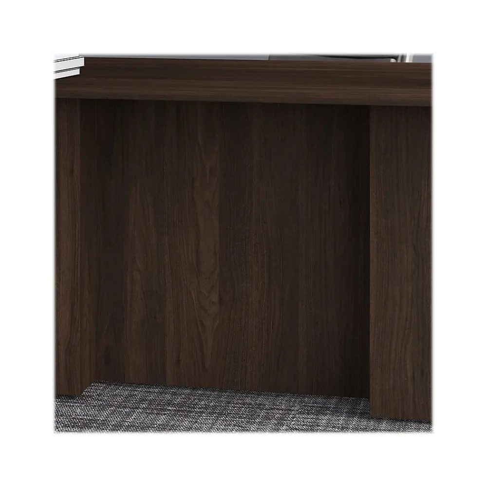 Office Desks*Bush Business Furniture Office 500 72"W U Shaped Executive Desk with Drawers, (OF5002BWSU) Black Walnut