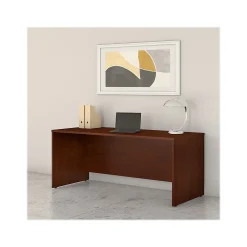 Office Desks*Bush Business Furniture Studio C 72"W Office Desk, (SCD272HC) Hansen Cherry