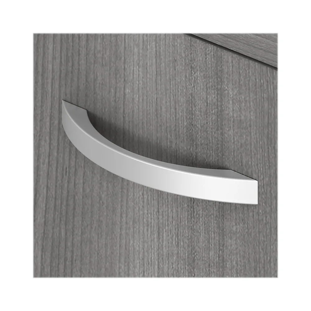 Storage Cabinets*Bush Business Furniture Studio C Low Storage Cabinet with Doors and Shelves, (SCS160PG) Platinum Gray