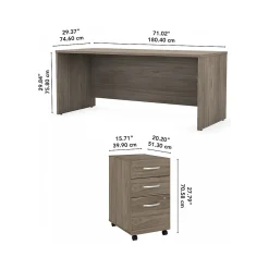 Computer Desks*Bush Business Furniture Studio C 72