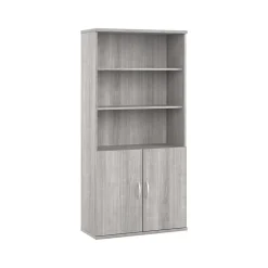 Bookcases*Bush Business Furniture Studio A 73"H 5-Shelf Bookcase with Adjustable Shelves, Â Laminated Wood (STA010PG) Platinum Gray