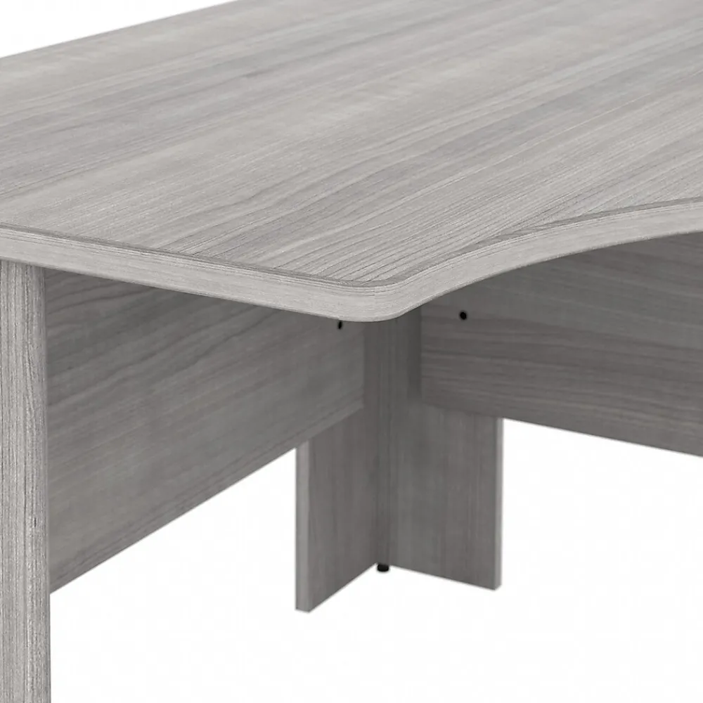 Corner Desks*Bush Business Furniture Studio A 48"W Corner Computer Desk, (SDD148PG) Platinum Gray