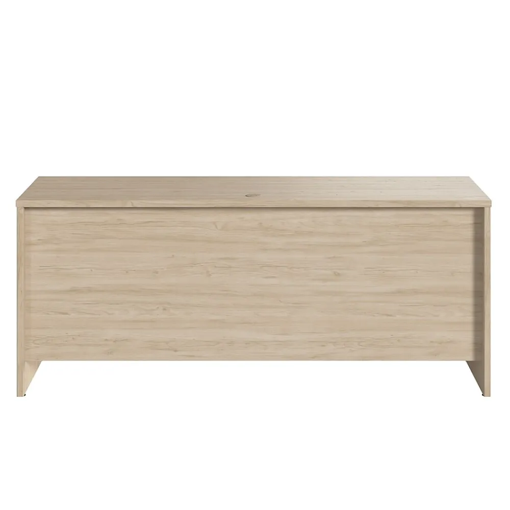 Office Desks*Bush Furniture Bush Business Furniture Studio C 72"W Credenza Desk, Natural Elm (SCD372NE)