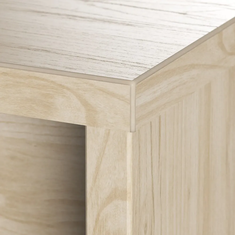 Computer Desks*Bush Furniture Bush Business Furniture Studio C 72"W Bow Front Desk, Natural Elm (SCD172NE)