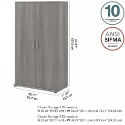 Storage Cabinets*Bush Business Furniture Universal 62