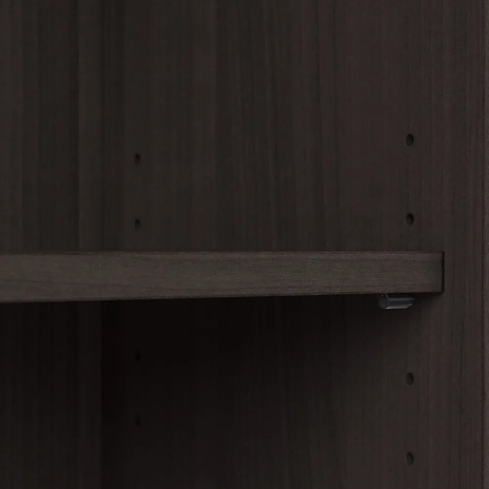 Bookcases*Bush Furniture Cabot 66" 5-Shelf Bookcase with Adjustable Shelves, (WC31766) Heather Gray
