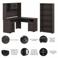 L-Desks*Bush Furniture Cabot 60