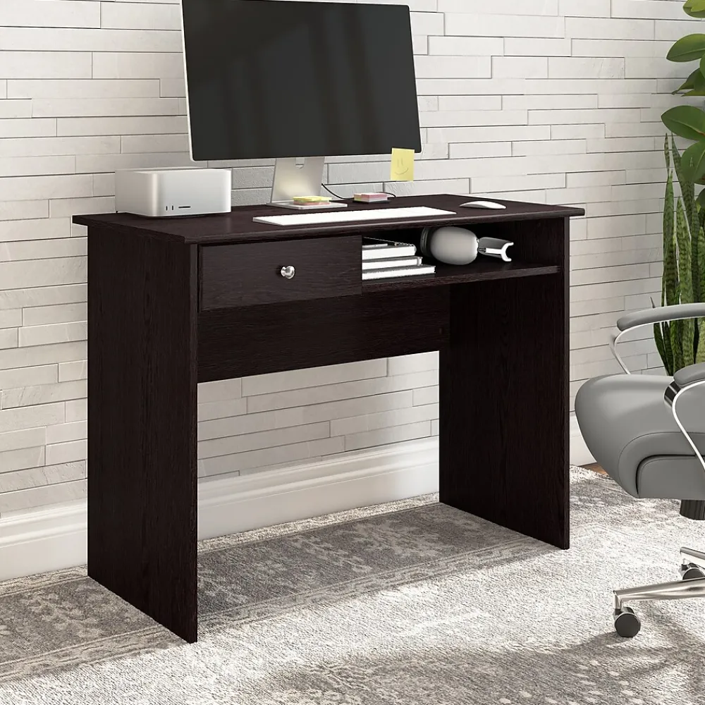 Office Desks*Bush Furniture Cabot 40"W Writing Desk, (WC31840) Espresso Oak