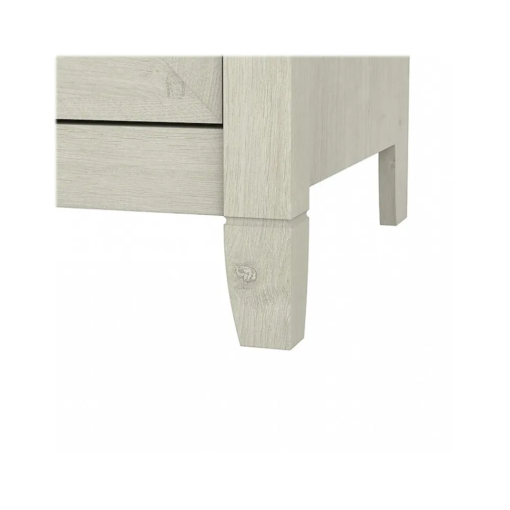 File Cabinets*Bush Furniture Key West 2-Drawer Lateral File Cabinet, Letter/Legal, Linen White Oak, 30" (KWF130LW-03)