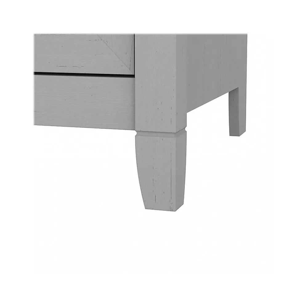 File Cabinets*Bush Furniture Key West 2-Drawer Lateral File Cabinet, Letter/Legal, Cape Cod Gray, 30" (KWF130CG-03)