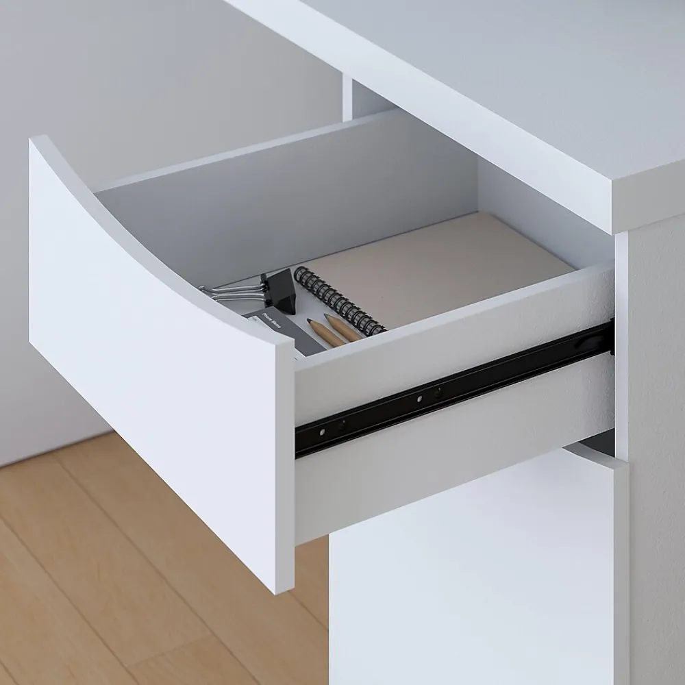 Computer Desks*Bush Furniture Montrese 48"W Computer Desk, Pure White (MY72117-03)