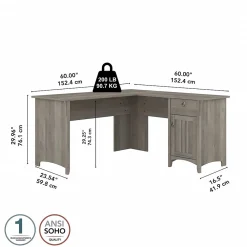 Computer Desks*Bush Furniture Salinas 60