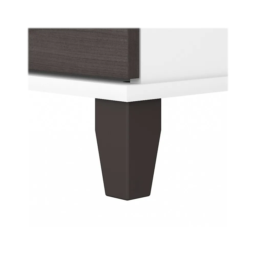 File Cabinets*Bush Furniture Somerset 2-Drawer Lateral File Cabinet, Letter/Legal, , 30" (WC81080) Storm Gray/White