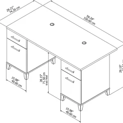 Computer Desks*Bush Furniture Somerset 60