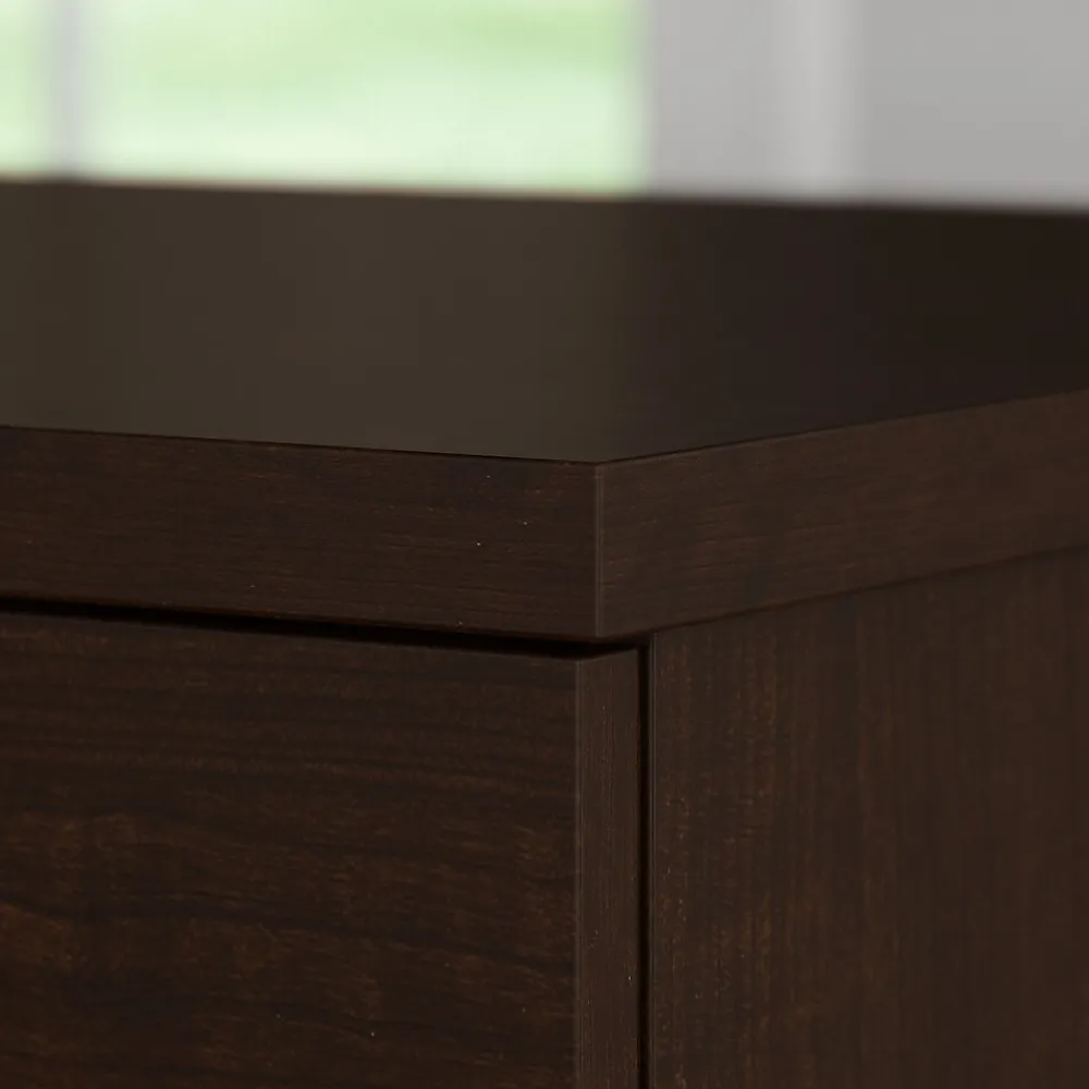 Office Desks*Bush Furniture Somerset 60"W Office Desk with Lateral File Cabinet and 5 Shelf Bookcase, (SET013MR) Mocha Cherry