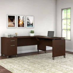 L-Desks*Bush Furniture Somerset 72