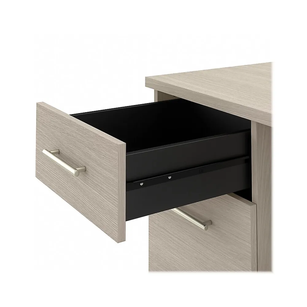 Computer Desks*Bush Furniture Somerset 72"W Office Desk with Drawers, (WC81172) Sand Oak