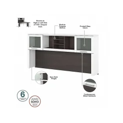 L-Desks*Bush Furniture Somerset 72