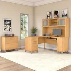 L-Desks*Bush Furniture Somerset 60