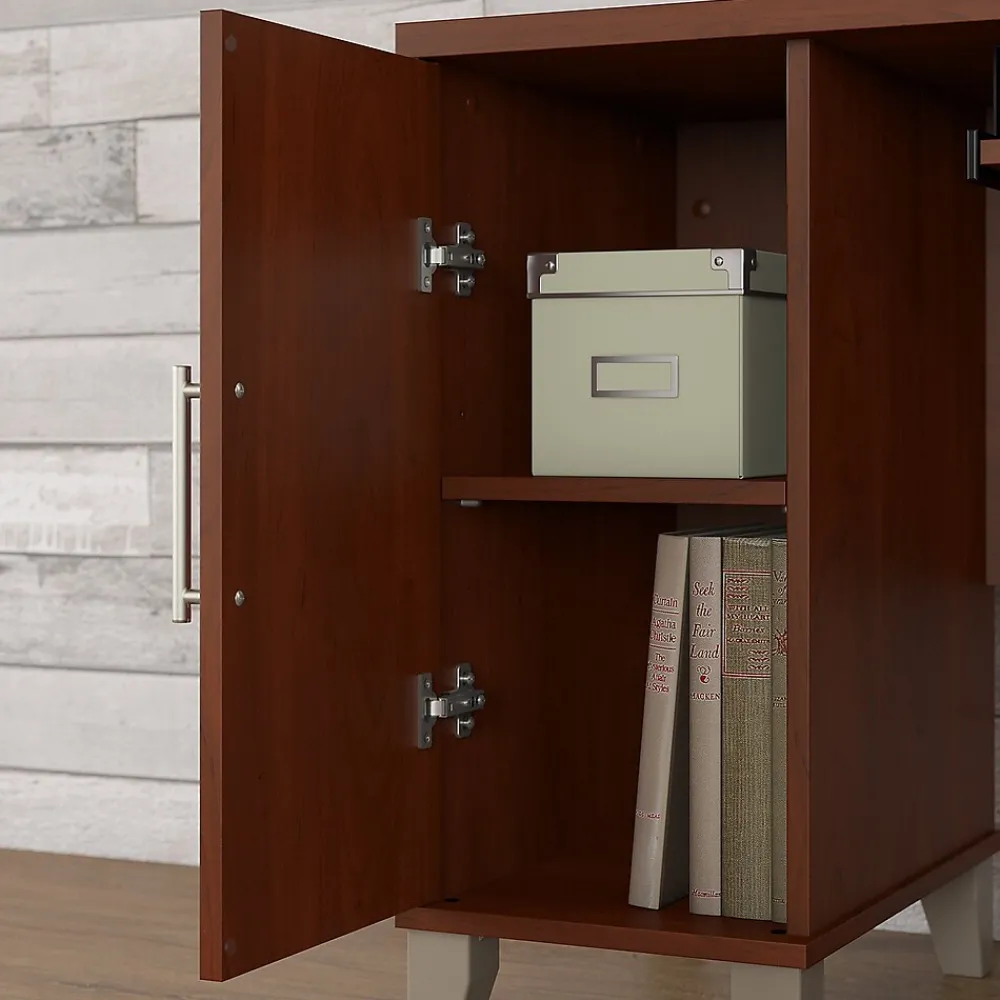L-Desks*Bush Furniture Somerset 72"W L Shaped Desk with Storage, (WC81710K) Hansen Cherry