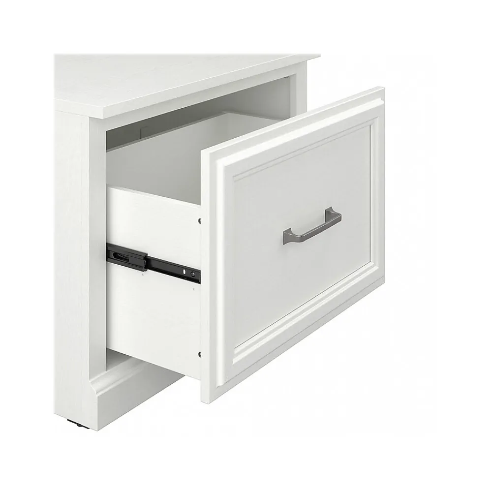 Storage Cabinets*Bush Furniture Woodland 24W Hall Tree and Small Shoe Bench with Drawer, White Ash (WDL007WAS)