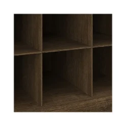 Storage Cabinets*Bush Furniture Woodland 40W Shoe Storage Bench with Shelves and Wall Mounted Coat Rack, Ash Brown (WDL004ABR)