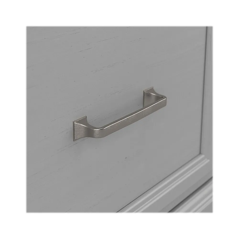 Storage Cabinets*Bush Furniture Woodland 40W Entryway Bench with Doors, Cape Cod Gray (WDL005CG)