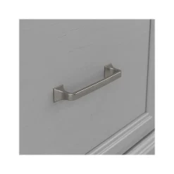 Storage Cabinets*Bush Furniture Woodland 40W Entryway Bench with Doors and Wall Mounted Coat Rack, Cape Cod Gray (WDL009CG)