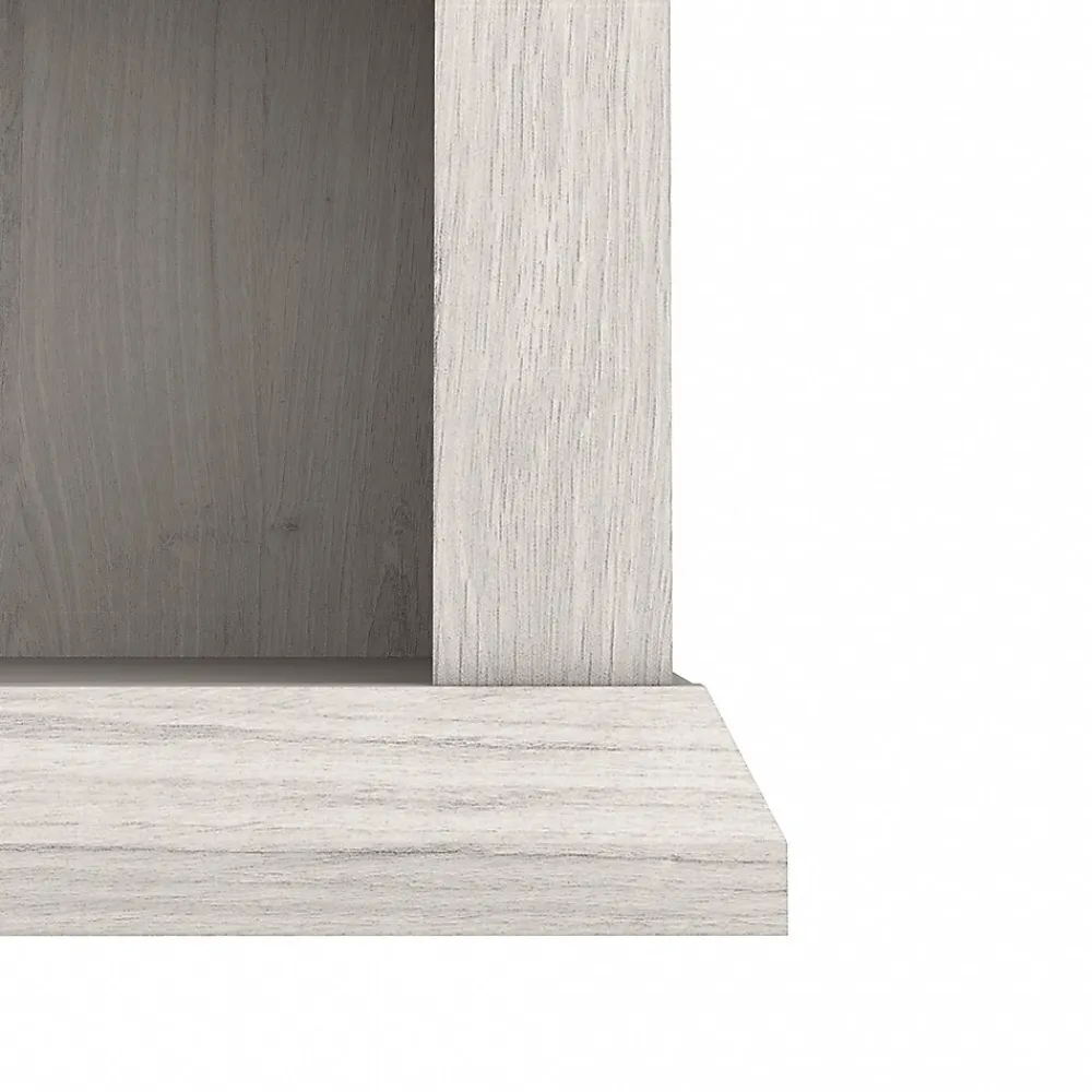 Bookcases*Bush Furniture Yorktown 67"H 5-Shelf Bookcase with Adjustable Shelves, Linen White Oak Laminated Wood (WC40466-03)