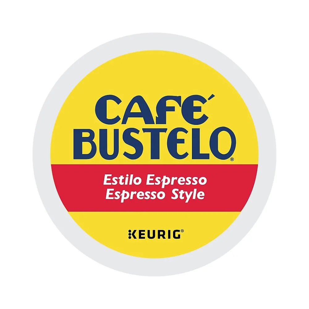Cafe Bustelo Espresso Style Coffee Keurig® K-Cup® Pods, Dark Roast, 48/Box (5000346117)