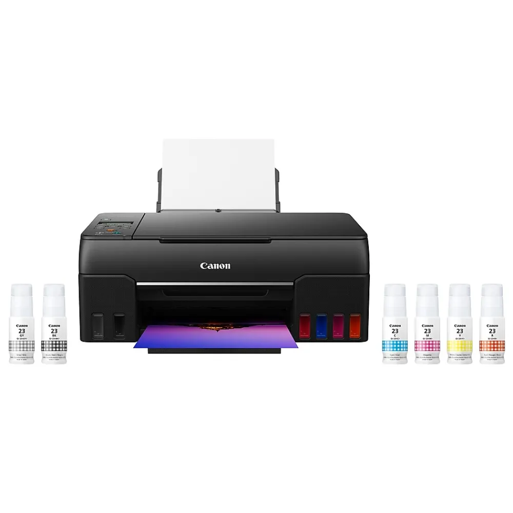 Canon MegaTank PIXMA G620 Wireless Color All-in-One Inkjet Printer (4620C002)