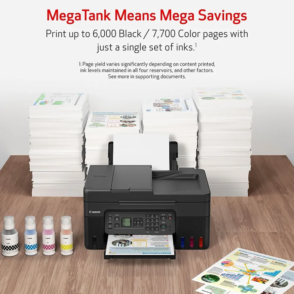 Canon MegaTank PIXMA G4270 Wireless Color All-in-One Inkjet Printer (5807C002)