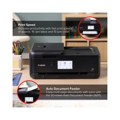 Canon PIXMA TS9520a Inkjet Printer, All-in-One, Print, Scan, Copy (2988C032)