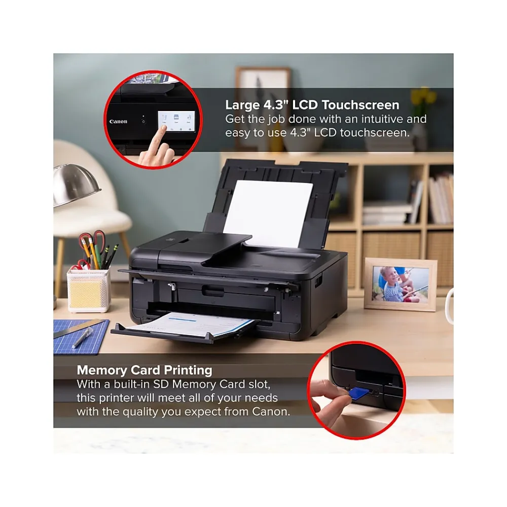 Canon PIXMA TS9520a Inkjet Printer, All-in-One, Print, Scan, Copy (2988C032)