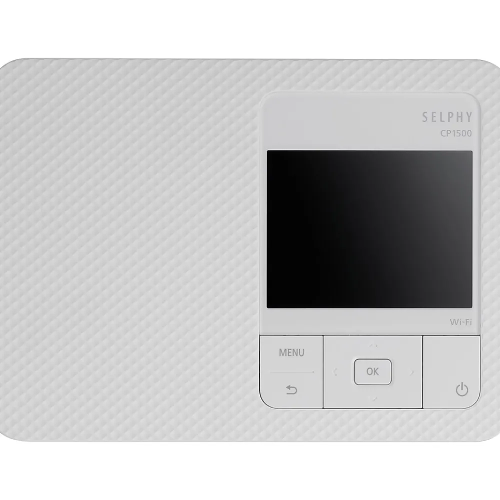 Canon SELPHY CP1500 Wireless Color Inkjet Printer, Single-Function, White (5540C002)