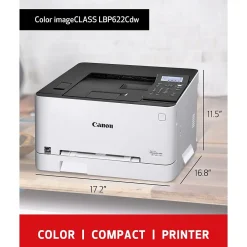 Canon Color imageCLASS LBP622Cdw Wireless Color Laser Printer