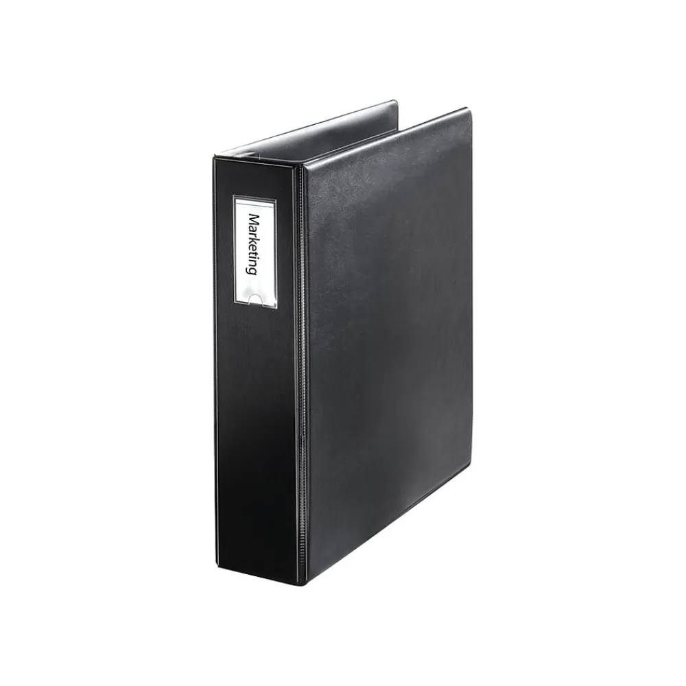 Labels|Cardinal HOLDit! Binder Label Holders, 1 3/8" x 3", Clear, 12/Pack (CRD 21820)