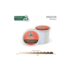Caribou Coffee Hideaway Caramel Coffee Keurig® K-Cup® Pods, Medium Roast, 24/Box (736685)