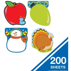 Classroom Paper*Carson-Dellosa Holidays Notepad Set, Multicolored (145397)