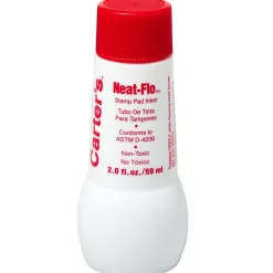 Stamps & Stamp Pads|Carter's Neat-Flo Ink Refill, Red Ink (21447)