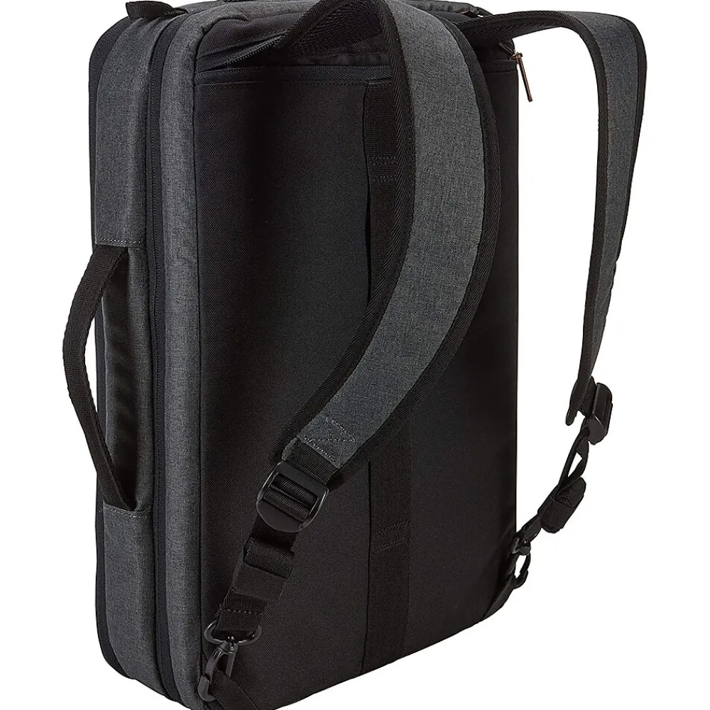 ERA Hybrid Laptop Briefcase, Black Polyester (ERACV116OBSIDIAN)<Case Logic New