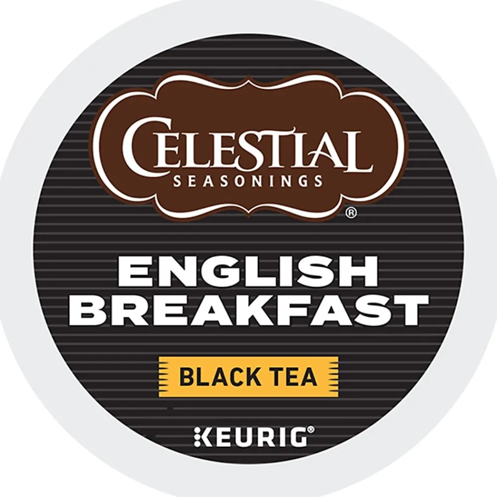Celestial Seasonings Breakfast Blend Black Tea, Keurig® K-Cup® Pods, 96/Carton (14731)