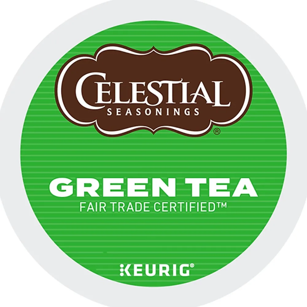 Celestial Seasonings Green Tea, Keurig® K-Cup® Pods, 96/Carton (14734)